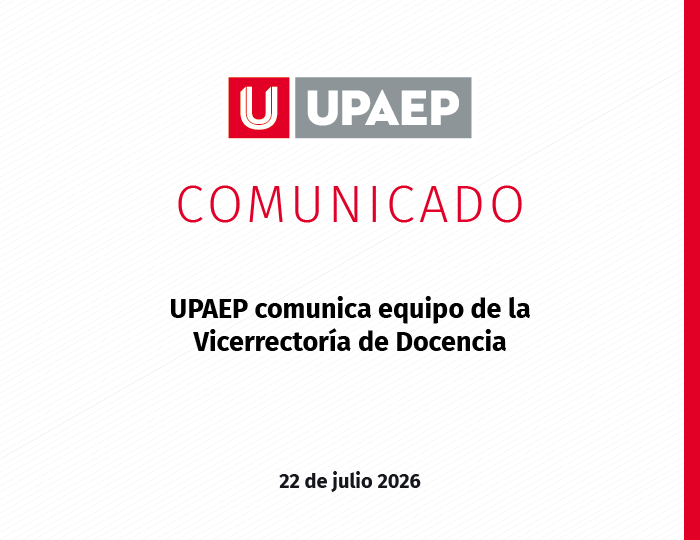 UPAEP reorganiza Facultades y anuncia directores en la Vicerrectoría de Docencia