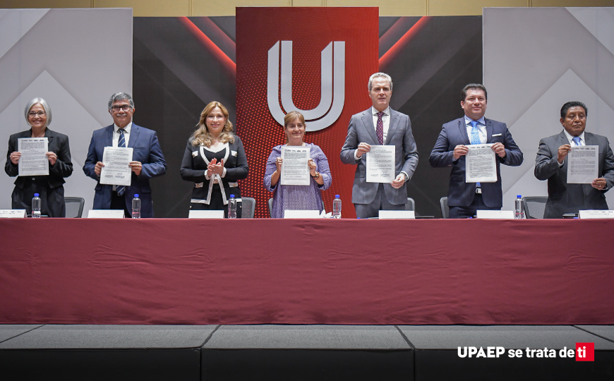 Firman magno convenio de colaboración SECIHTI e IES en la UPAEP | UPRESS