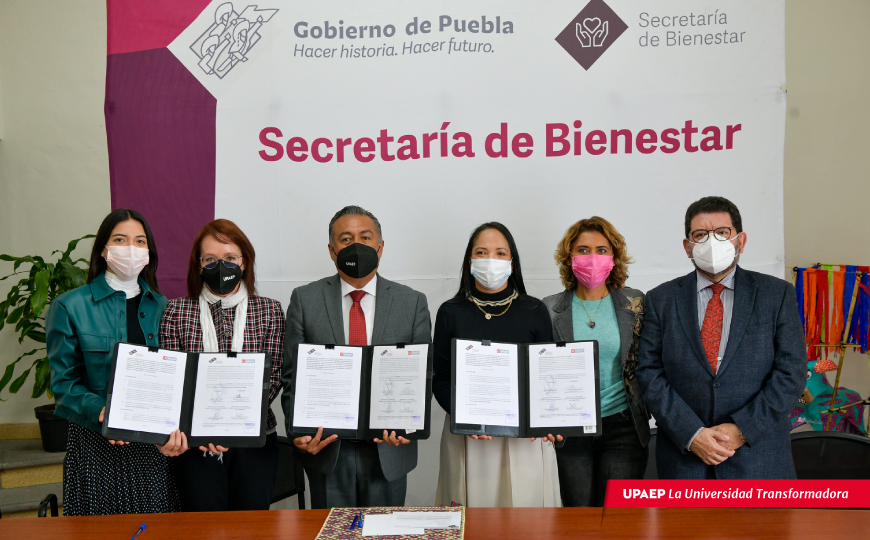 UPAEP y Secretaría del Bienestar de Puebla firman convenio de ...