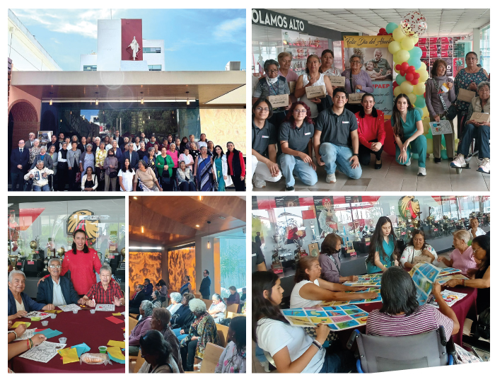 UPAEP celebra a los abuelitos del Barrio de Santiago y San Matías