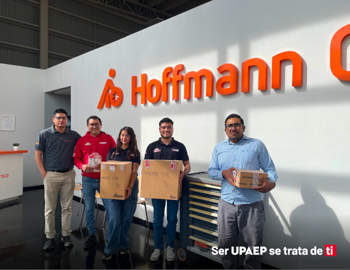 Hoffmann Group impulsa el proyecto BAJA SAE UPAEP con donativo