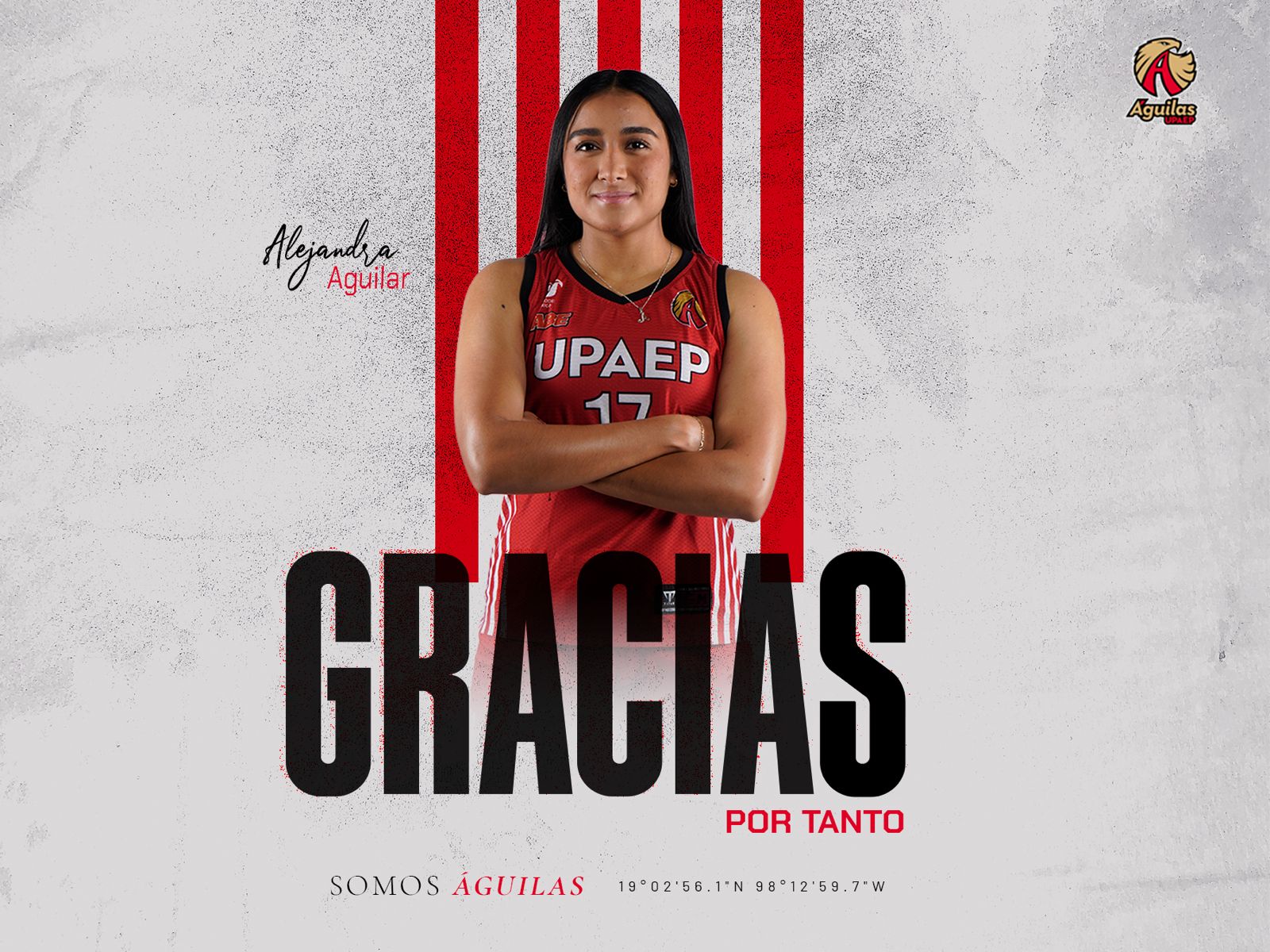 “Se queda una parte de mí en este equipo”: Alejandra Aguilar